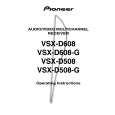 PIONEER VSXD608 Owner's Manual cover photo