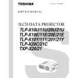 TOSHIBA TXP-X20 Service Manual cover photo