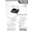 SONY PSX50 Service Manual cover photo