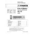 FISHER FVHP1100KV Service Manual cover photo