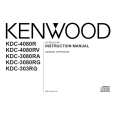 KENWOOD KDC-4080R Owner's Manual cover photo