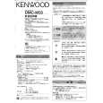 KENWOOD DMC-M33 Owner's Manual cover photo