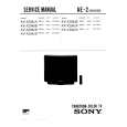 SONY KVX2561B Service Manual cover photo