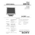 SONY GDMF520 Owner's Manual cover photo