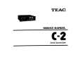 TEAC C-2 Service Manual cover photo