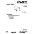 SONY MPK-TRV2 Service Manual cover photo
