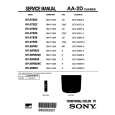 SONY KV27S22 Service Manual cover photo