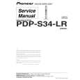 PIONEER PDP-S34-LR/XIN1/UC Service Manual cover photo