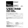 PIONEER VSX-452 Service Manual cover photo