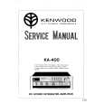 KENWOOD KA-400 Service Manual cover photo