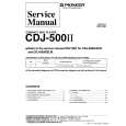 PIONEER CDJ500II Service Manual cover photo