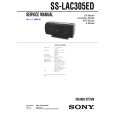 SONY SSLAC305ED Service Manual cover photo