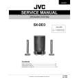 JVC SXDD3 Service Manual cover photo