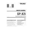 TEAC SP-X2I Service Manual cover photo