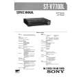 SONY STV7700L Service Manual cover photo