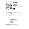 PIONEER PDF805 Service Manual cover photo