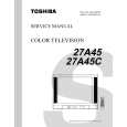 TOSHIBA 27A45C Service Manual cover photo