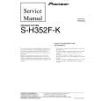 PIONEER S-H352F-K Service Manual cover photo