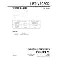 SONY LBTV402CD Service Manual cover photo
