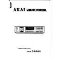 AKAI GXR60 Service Manual cover photo