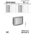 SONY KV25C5A Service Manual cover photo