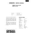 ONKYO DX300 Service Manual cover photo