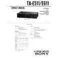 SONY TAE511 Service Manual cover photo