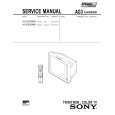 SONY KVES29M31 Service Manual cover photo