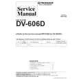 PIONEER DV-606D/L/TA Service Manual cover photo