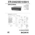 SONY STRDE415 Service Manual cover photo