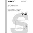 TOSHIBA 19A21 Service Manual cover photo