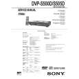 SONY DVPS500D Owner's Manual cover photo