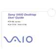 SONY PCV-RXM21 VAIO Owner's Manual cover photo