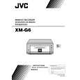 JVC XM-G6U Owner's Manual cover photo