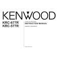 KENWOOD KRC-677R Owner's Manual cover photo