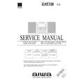 AIWA ZHT730 Service Manual cover photo
