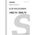 TOSHIBA 14DL74 Service Manual cover photo