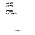 CANON MP360 Parts Catalog cover photo