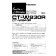 PIONEER CT-W830R Service Manual cover photo