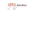 AIWA TV1402 Service Manual cover photo