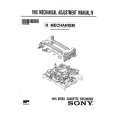 SONY MECHANISM H Service Manual cover photo