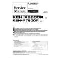 PIONEER KEHP7600R EW Service Manual cover photo