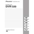 PIONEER DVR-320-S/RDXU/RA Owner's Manual cover photo