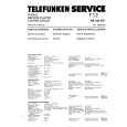 TELEFUNKEN RS100HIFI Service Manual cover photo