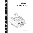 CANON FAXL300 Service Manual cover photo