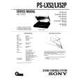 SONY PS-LX52 Service Manual cover photo