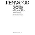 KENWOOD KXW6080 Owner's Manual cover photo