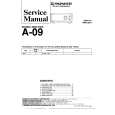 PIONEER A09 Service Manual cover photo