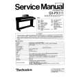 TECHNICS SX-PX11 Service Manual cover photo