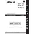 AIWA LCX350K Service Manual cover photo